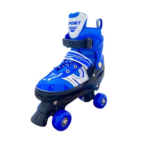 حذاء تزلج رباعي للأطفال مقاس متعدل