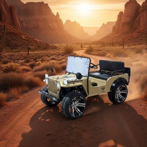 ميني جيب صحراوي بمحرك 150cc تصميم كلاسيكي