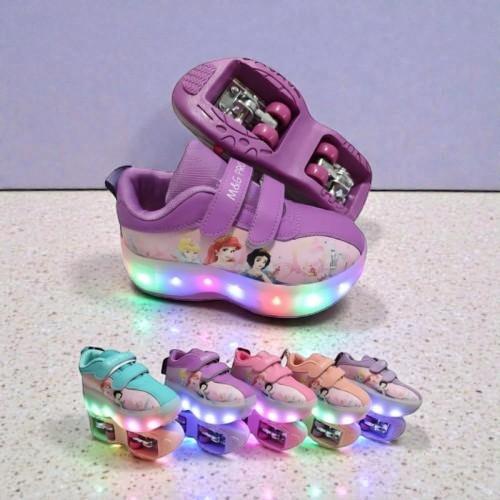 سكوتر تزلج رياضي باربع عجلات – مقاس (من 28 إلى 39)