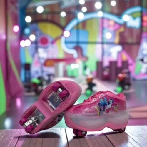 سكيت رول بعجلات مخفية للأولاد