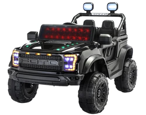 جيب أطفال الوردي ماطورين 12 فولت