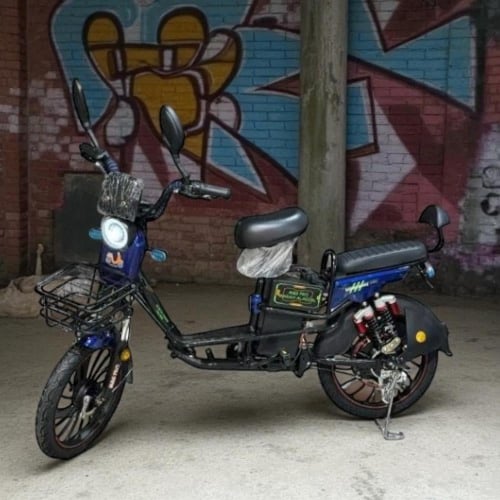 دراجة كهربائية 60 فولت بكفرات مقاس 20