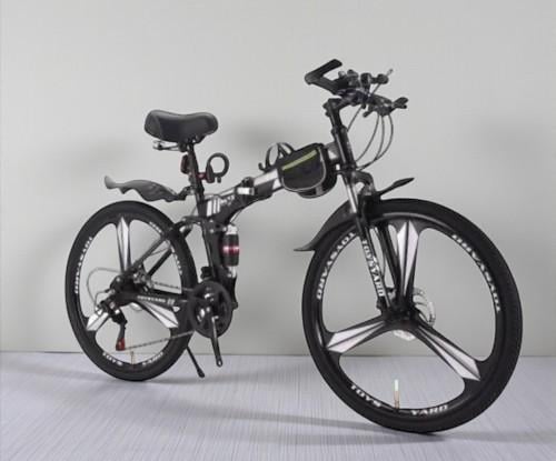 دراجة قابله للطي مقاس 26 مع هدايا