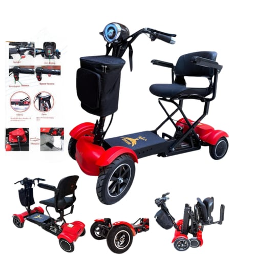 دباب كهربائي 4 عجلات لكبار السن 36v