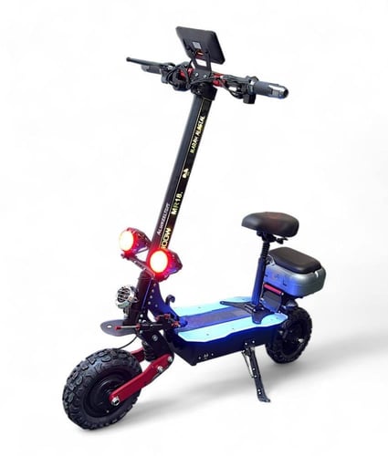 سكوتر التمساح محركين مع سلة