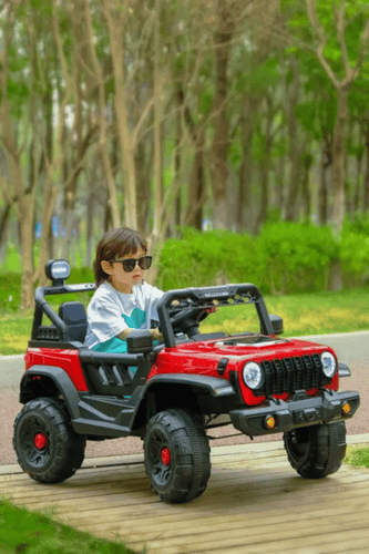 جيب أطفال الأصفر ماطورين 12 فولت