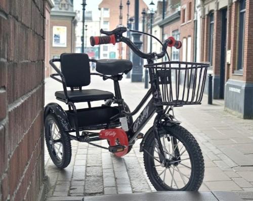 دراجة 3 كفرات كرسيين مقاس 14،16