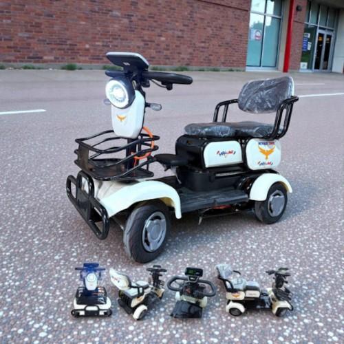 دباب كهربائي مزود بمقعد مريح