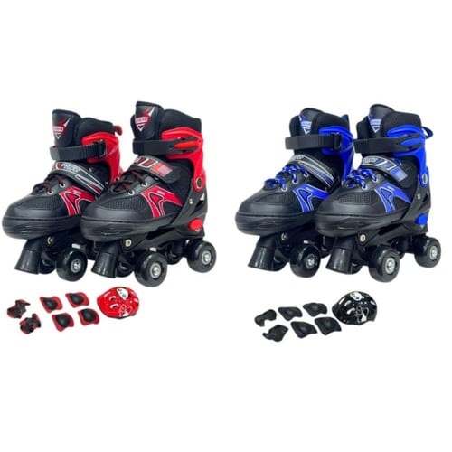 سكيت أربع كفر مع أدوات السلامة