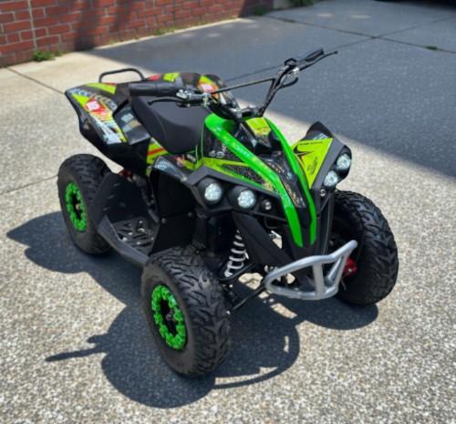 دباب الكهرباء الرباعي — الوحش الأخضر 800 واط