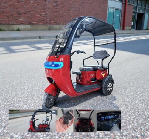 سكوتر كهربائي 3 عجلات مع قبة 60 فولت