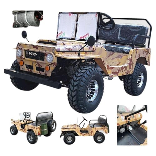 ميني جيب 2026 تصميم عسكري ومميز 150cc