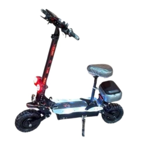 سكوتر التمساح محركين مع سلة