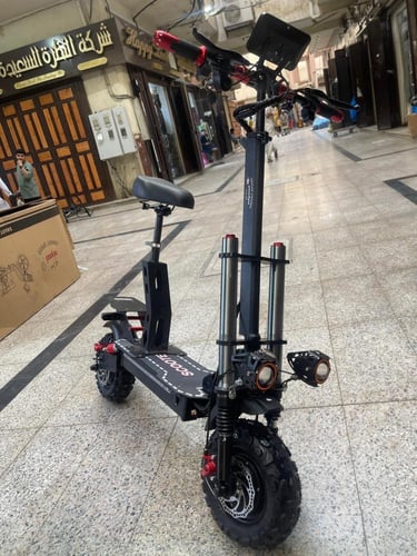 سكوتر الوحش مدرع محركين 3000 واط