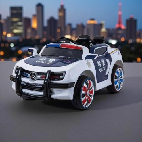 سيارة شرطة كهربائية فاخرة للأطفال ببطارية