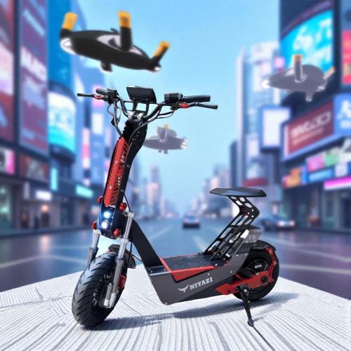 سكوتر كهربائي غوصة مزدوج المحرك 72 فولت