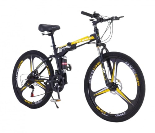 دراجة قابله للطي مقاس 26 مع هدايا