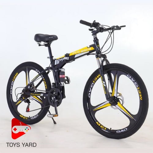 دراجة قابله للطي مقاس 26 مع هدايا