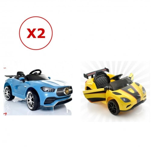 سيارتين أطفال