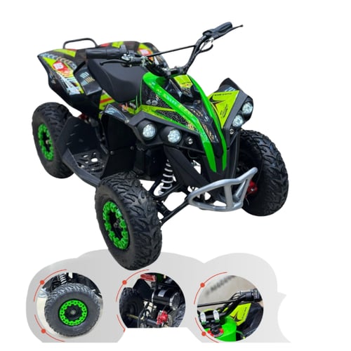 دباب الكهرباء الرباعي — الوحش الأخضر 800 واط