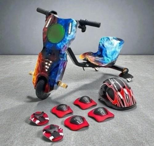 سكوتر درفت (صغير) ذكي للأطفال 36 فولت بثلاث عجلات