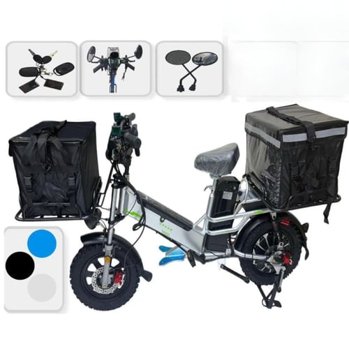 دراجة كهربائية بتصميم مبتكر وبطارية 60V