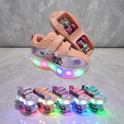 سكوتر تزلج رياضي باربع عجلات – مقاس (من 28 إلى 39)