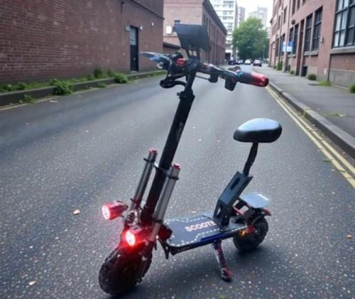 سكوتر الوحش مدرع محركين 3000 واط