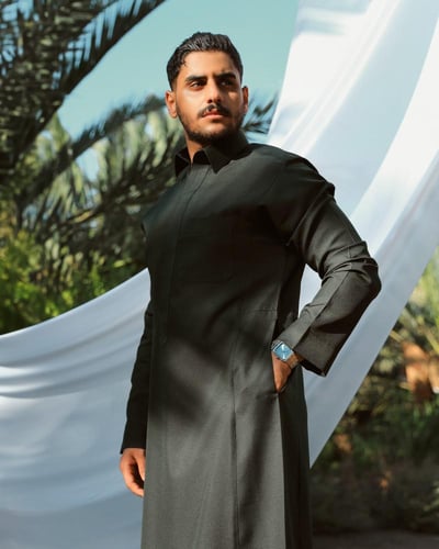 ساعة جسار الرجالية من الستيل بلون فضي