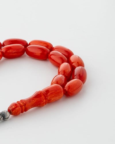 مسباح رجالي بلون جزري وبأحجار الفاترون