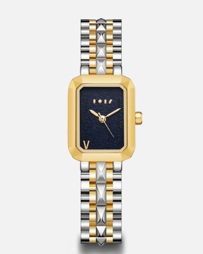 ساعة جُود النسائية بلون فضي وذهبي