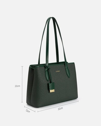 شنطة نسائية أنيقة بلون أخضر