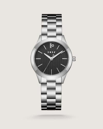 ساعة نسائية ستيل باللون الفضي