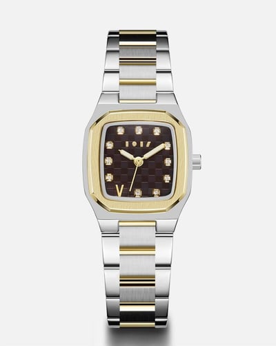 طقم هدايا نسائي شنطة كلاسيك مع ساعة وميدالية تكمل...