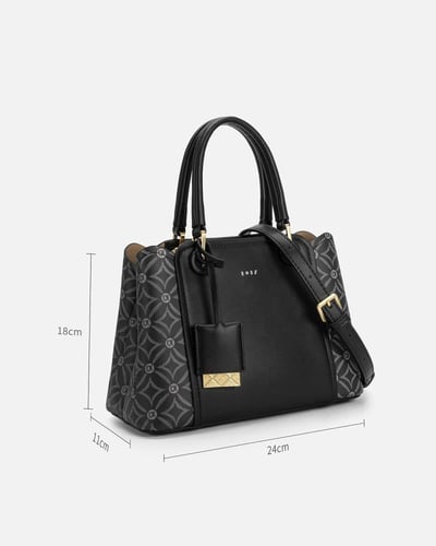 شنطة نسائية كلاسيك بلون أسود