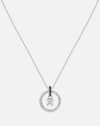 سلسال نسائي من الفضة بتصميم ملفت