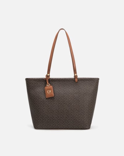 شنطه نسائيه كلاسيك باللون البني