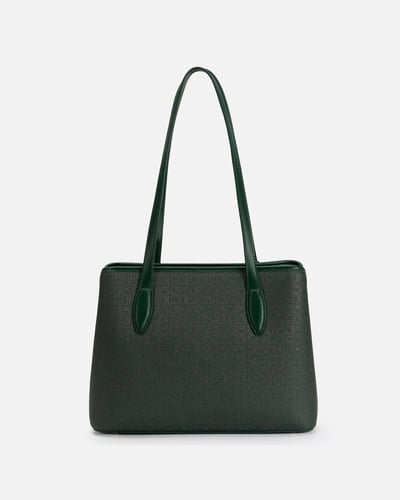 شنطة نسائية أنيقة بلون أخضر