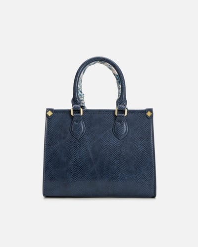 شنطة نسائية من آن باللون الأزرق