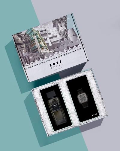 طقم هدايا رجالي بتصميم راقي