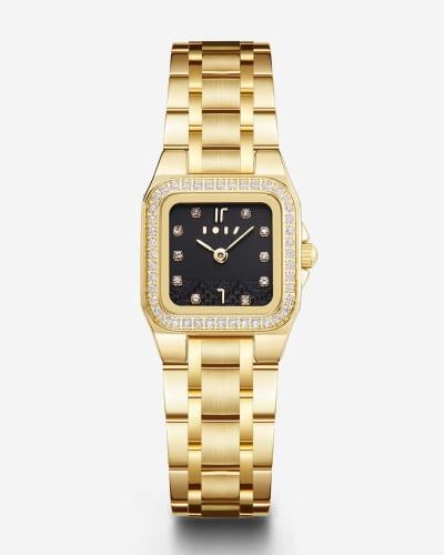 ساعة سُمو باللون الذهبي