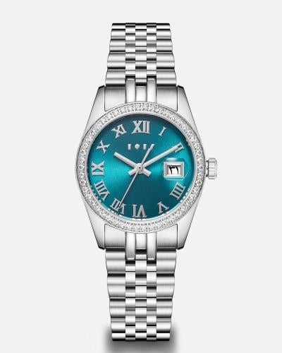 ساعة لطيفة النسائية ستيل بلون فضي