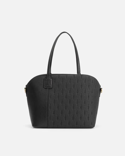 شنطة نسائية بتصميم أنيق بلون أسود