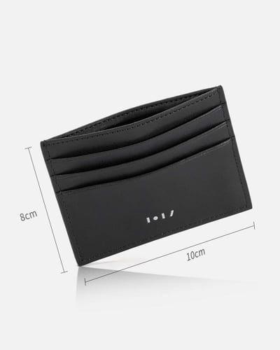 محفظة رجالية كلاسيك من آن بلون أسود
