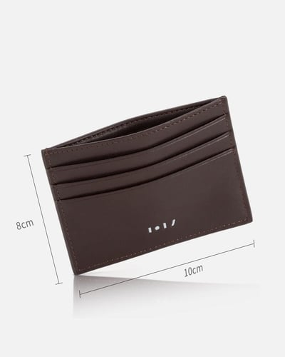 محفظة رجالية كلاسيك من آن بلون بني