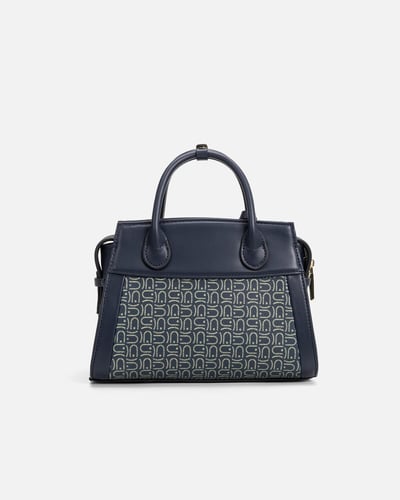 شنطة نسائيه أنيقه باللون الأزرق