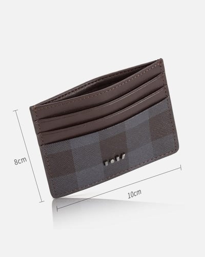 محفظة رجالية أنيقة من آن بلون بني