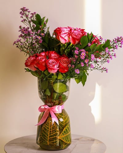 مزهرية سَعادة القلب