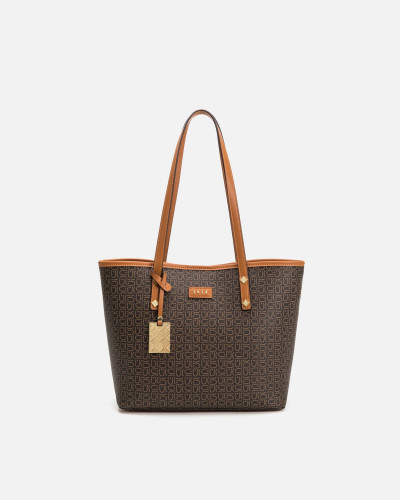 شنطه نسائيه كلاسيك باللون البني