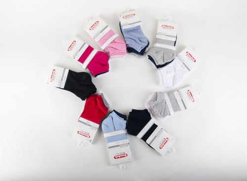 جورب اطفال ثلاث حبات